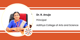 Interview Dr R Anuja Principal at Adithya College of Arts and Science
